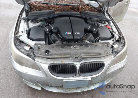 2008 BMW M5 from USA, damaged, VIN WBSNB93558CX09845